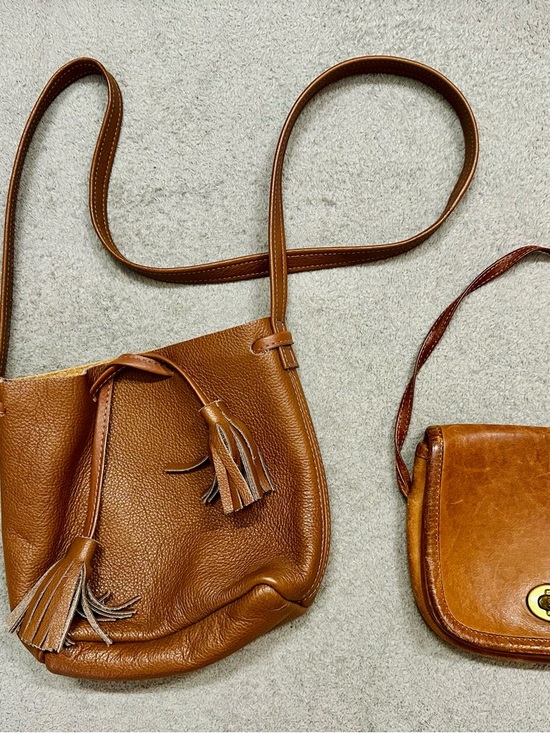 Laura Handbags - Lot Leather Women Bags Shaffer Los Angeles Greta Bucket Bag & LAURA U.S.A